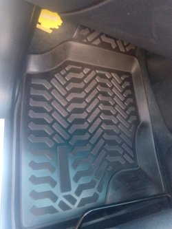 2 299 р. Коврики в салон 2WD (правый руль) Aileron 3D  Toyota Harrier  XU30 (2003-2013)  с доставкой в г. Керчь. Увеличить фотографию 2