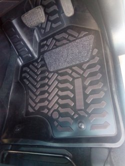 2 299 р. Коврики в салон 2WD (правый руль) Aileron 3D  Toyota Harrier  XU30 (2003-2013)  с доставкой в г. Керчь. Увеличить фотографию 4
