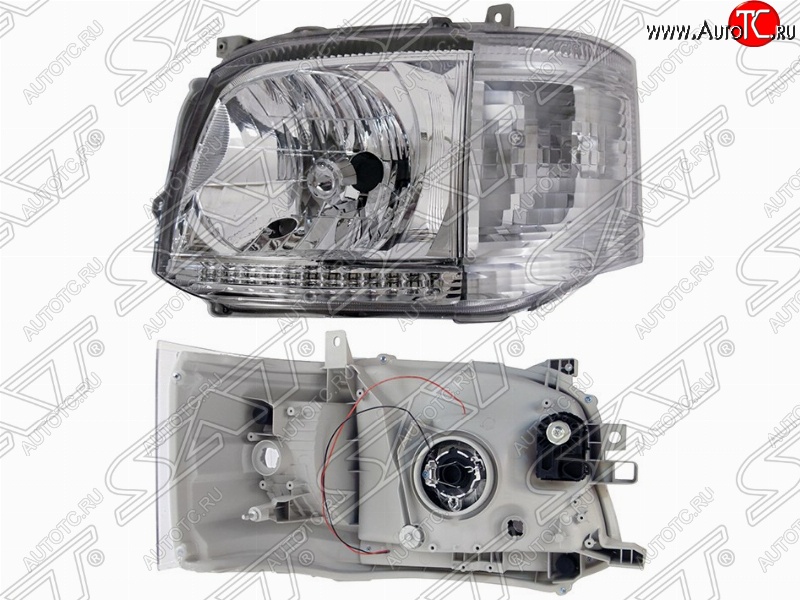 14 299 р. Левая фара передняя SAT (ДХО) Toyota Hiace H200 минивэн (Япония) 2-ой рестайлинг (2010-2013)  с доставкой в г. Керчь