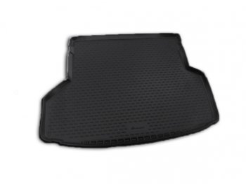 Коврик багажника Element (полиуретан) Toyota Highlander XU40 рестайлинг (2010-2013) (Цвет: черный)