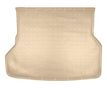 Коврик багажника Norplast Unidec (5 мест) Toyota Highlander  XU40 (2010-2013) рестайлинг (Цвет: бежевый)