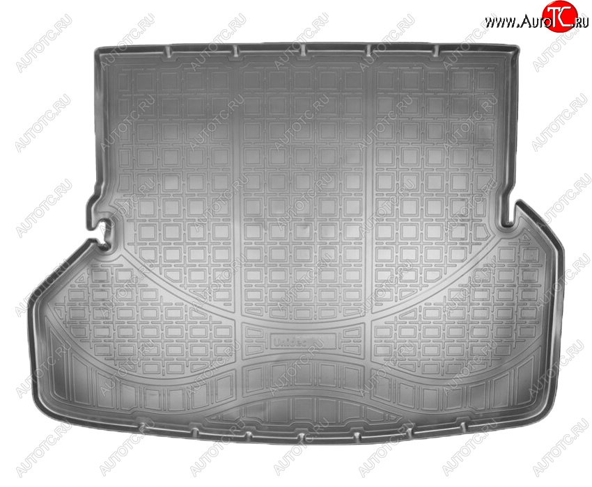 2 049 р. Коврик в багажник Norplast Unidec (7 мест)  Toyota Highlander  XU40 (2010-2013) рестайлинг (Цвет: черный)  с доставкой в г. Керчь