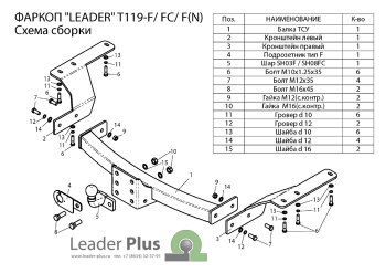 12 499 р. Фаркоп Лидер Плюс (съемный шар тип F, с нержавеющей пластиной)  Toyota Highlander  XU40 (2010-2013) рестайлинг (Без электропакета)  с доставкой в г. Керчь. Увеличить фотографию 2