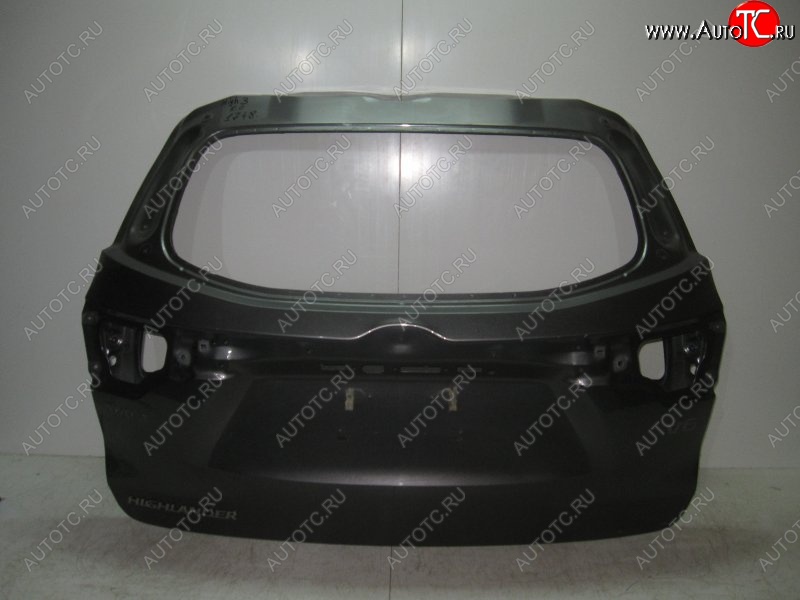 21 749 р. Крышка багажника SPARD (с автоматическим приводом) Toyota Highlander XU50 дорестайлинг (2013-2017) (Неокрашенная)  с доставкой в г. Керчь