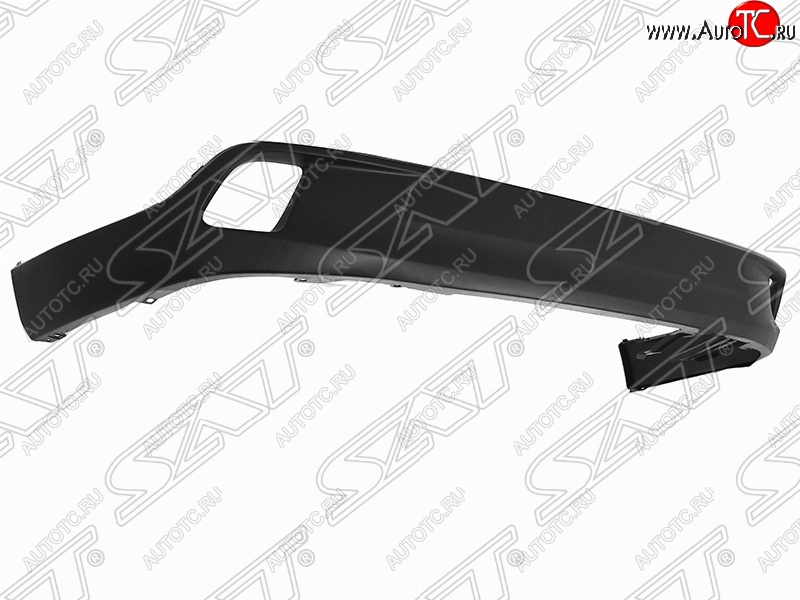 4 799 р. Накладка на задний бампер SAT  Toyota Highlander  XU50 (2013-2017) дорестайлинг (Неокрашенная)  с доставкой в г. Керчь