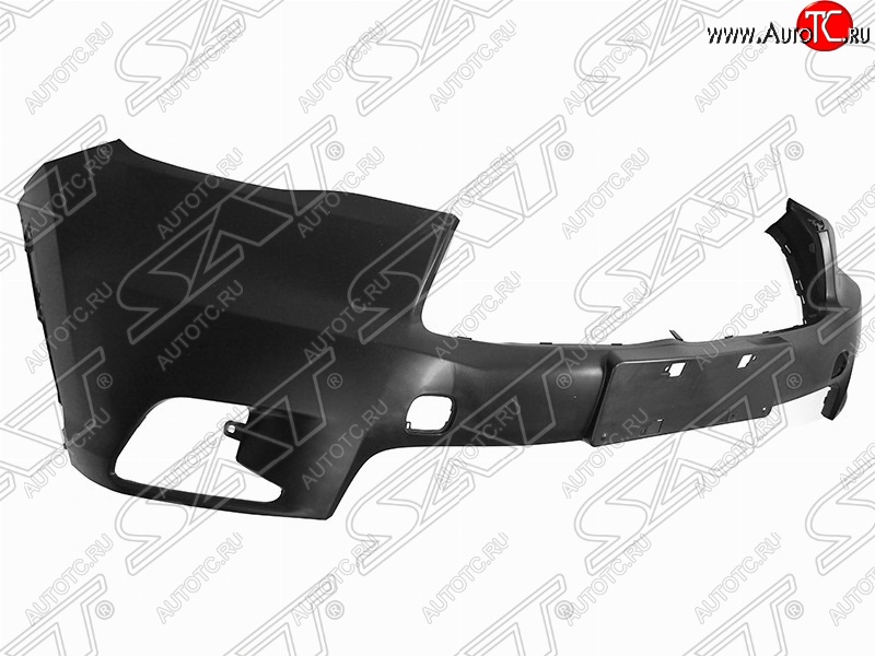 3 699 р. Передний бампер SAT  Toyota Highlander  XU50 (2013-2017) дорестайлинг (Неокрашенный)  с доставкой в г. Керчь
