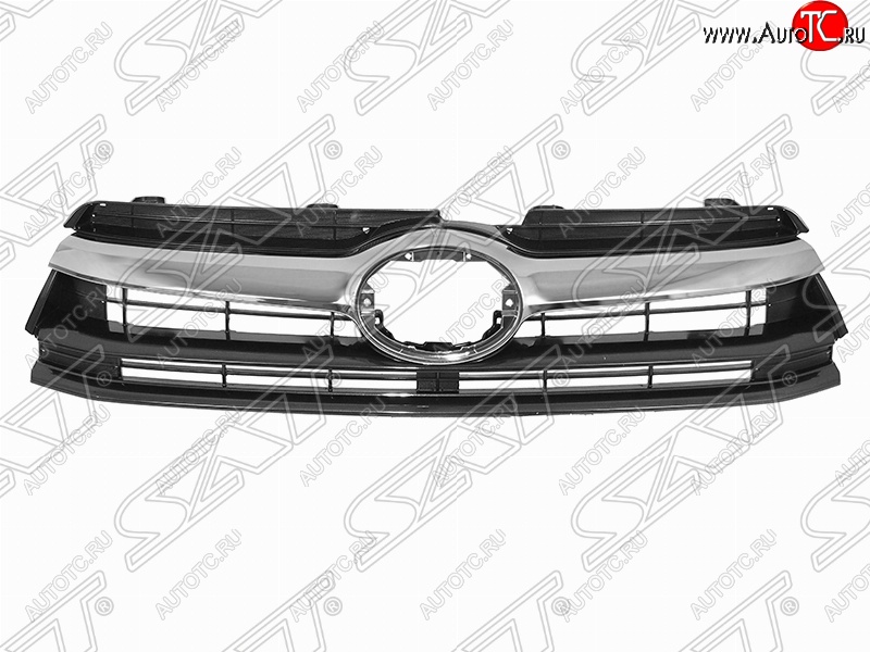 6 599 р. Решётка радиатора SAT  Toyota Highlander  XU50 (2013-2017) дорестайлинг (Неокрашенная)  с доставкой в г. Керчь