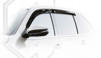 Дефлектора окон CA-Plastic Toyota Highlander XU50 рестайлинг (2016-2020)