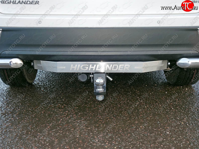 17 849 р. Фаркоп (тягово-сцепное устройство) TCC (с надписью Highlander)  Toyota Highlander  XU50 (2013-2020) дорестайлинг, рестайлинг (Оцинкованный, шар E - оцинкованный)  с доставкой в г. Керчь