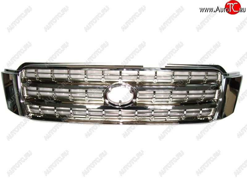 7 599 р. Решётка радиатора SAT  Toyota Highlander  XU20 - Kluger  XU20 (хром)  с доставкой в г. Керчь