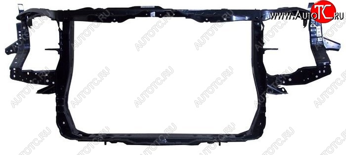 3 299 р. Рамка радиатора (телевизор) SAT  Toyota Highlander  XU40 (2007-2010) дорестайлинг (Неокрашенная)  с доставкой в г. Керчь