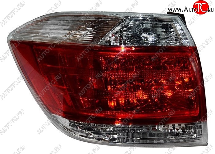 4 999 р. Левый фонарь SAT  Toyota Highlander  XU40 (2010-2013) рестайлинг  с доставкой в г. Керчь