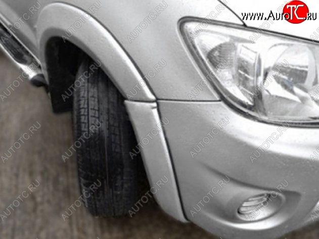 26 999 р. Накладки на колёсные арки Vigo CT Toyota Hilux AN20,AN30  2-ой рестайлинг (2011-2016) (Неокрашенные)  с доставкой в г. Керчь
