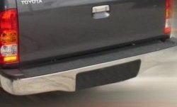 21 599 р. Накладка на задний бампер Vigo CT Toyota Hilux AN20,AN30  2-ой рестайлинг (2011-2016) (Неокрашенная)  с доставкой в г. Керчь. Увеличить фотографию 3