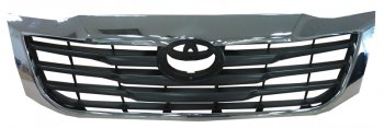 Решётка радиатора (черная с хромом) SAT Toyota Hilux  AN20,AN30 (2011-2016)  2-ой рестайлинг