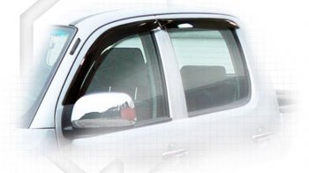Дефлектора окон CA-Plastic Toyota Hilux AN20,AN30  2-ой рестайлинг (2011-2016)