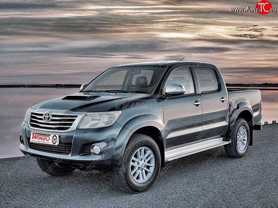 15 299 р. Подножки боковые WINBO OE Style  Toyota Hilux  AN20,AN30 (2011-2016)  2-ой рестайлинг  с доставкой в г. Керчь