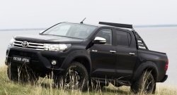 27 549 р. Расширитель арки RA (вылет 50 мм, комплект) Toyota Hilux AN120 дорестайлинг (2016-2020) (Поверхность шагрень)  с доставкой в г. Керчь. Увеличить фотографию 7
