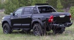 10 299 р. Молдинги дверей RA (комплект)  Toyota Hilux  AN120 (2016-2020) дорестайлинг (Поверхность глянец (под окраску), Неокрашенные)  с доставкой в г. Керчь. Увеличить фотографию 6