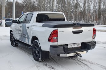 21 619 р. Фаркоп PT GROUP /съемный квадрат/с НЕРЖ накладкой TOYOTA Hilux 2015- /JAC T6 2015-/JAC T8 2023-/Sollers ST6 2023- JAC T8 Pickup Double Cab (2018-2023)  с доставкой в г. Керчь. Увеличить фотографию 3