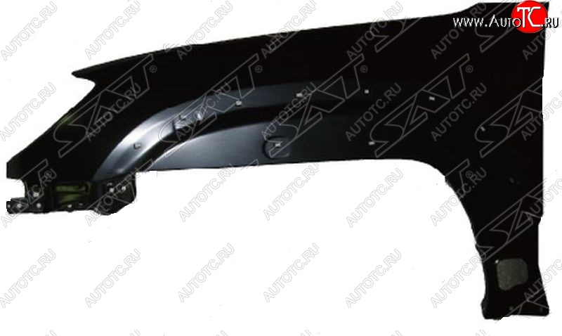 2 599 р. Переднее левое крыло SAT  Toyota Hilux Surf  N210 (2002-2005) дорестайлинг (Неокрашенное)  с доставкой в г. Керчь