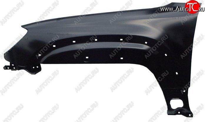 6 649 р. Переднее левое крыло SAT (пр-во Тайвань)  Toyota Hilux Surf  N210 (2005-2009) рестайлинг (Неокрашенное)  с доставкой в г. Керчь