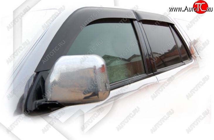 2 079 р. Дефлектора окон CA-Plastic Toyota Hilux Surf N180 5 дв. дорестайлинг (1995-1998) (Classic полупрозрачный)  с доставкой в г. Керчь