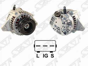 Генератор (80A/ 12V) (1KZ) SAT Toyota Hilux Surf  N180 - Land Cruiser  90