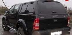 30 699 р. Накладки на колёсные арки с выносом 120 мм Delta 4x4 Toyota Hilux AN10,AN20 дорестайлинг (2004-2008) (Неокрашенные)  с доставкой в г. Керчь. Увеличить фотографию 3
