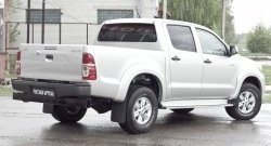 2 079 р. Брызговики (рестайлинг) RA  Toyota Hilux  AN20,AN30 (2011-2016)  2-ой рестайлинг  с доставкой в г. Керчь. Увеличить фотографию 2