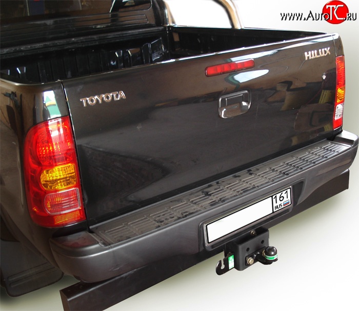 10 999 р. Фаркоп (double cab с усилителем бампера) NovLine Toyota Hilux AN10,AN20 дорестайлинг (2004-2008)  с доставкой в г. Керчь