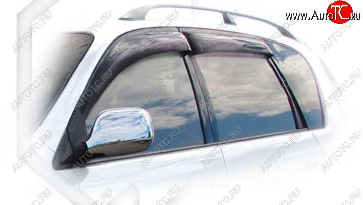 1 999 р. Дефлектора окон (M10G-M15G) CA-Plastic  Toyota Ipsum  SXM10 (1995-1998) дорестайлинг (Classic полупрозрачный, Без хром.молдинга, Крепление только на скотч)  с доставкой в г. Керчь