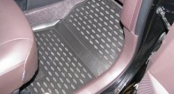 1 769 р. Коврики в салон Element 4 шт. (полиуретан) Toyota IQ (2008-2016)  с доставкой в г. Керчь. Увеличить фотографию 2