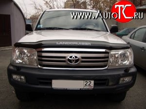 3 689 р. Дефлектор капота NovLine Toyota Land Cruiser 100 дорестайлинг (1998-2002)  с доставкой в г. Керчь