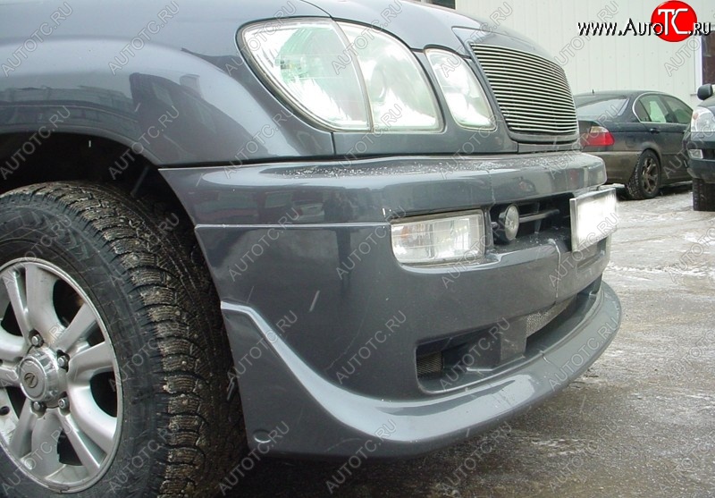 18 749 р. Накладка на передний бампер JAOS Toyota Land Cruiser 10 100 дорестайлинг (1998-2002) (Неокрашенная)  с доставкой в г. Керчь