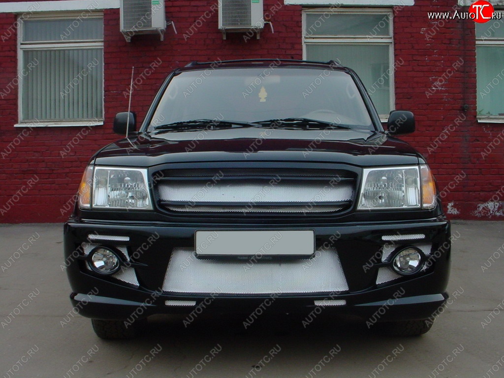 13 449 р. Передний бампер HUNTER Toyota Land Cruiser 100 дорестайлинг (1998-2002) (Неокрашенный)  с доставкой в г. Керчь