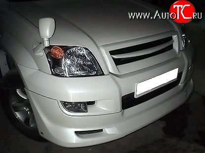 11 399 р. Решётка радиатора JAOS Toyota Land Cruiser Prado J120 (2002-2009) (Неокрашенная)  с доставкой в г. Керчь