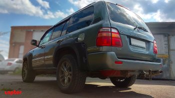 21 449 р. Комплект расширителей арок LAPTER (50 мм) Toyota Land Cruiser 100 дорестайлинг (1998-2002)  с доставкой в г. Керчь. Увеличить фотографию 2