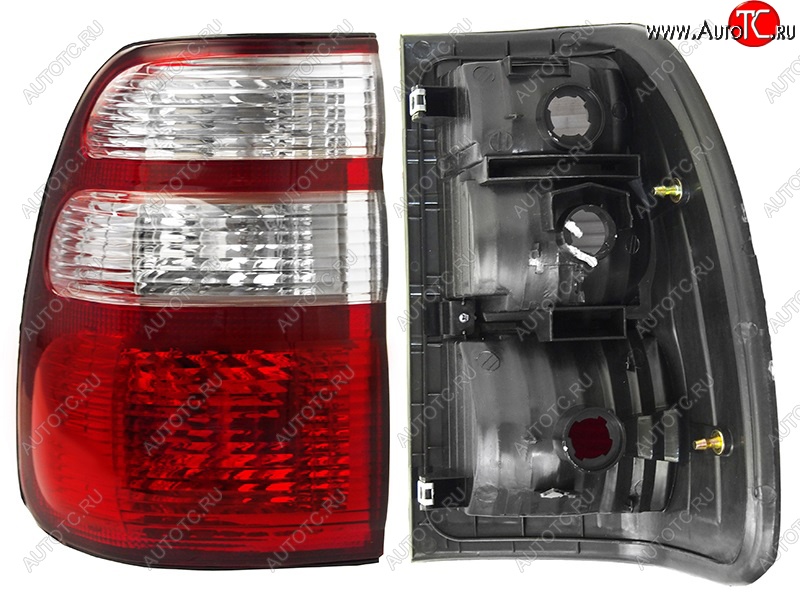2 589 р. Левый фонарь (внешний) (рестайлинг) SAT  Toyota Land Cruiser  100 (2002-2005) 1-ый рестайлинг  с доставкой в г. Керчь