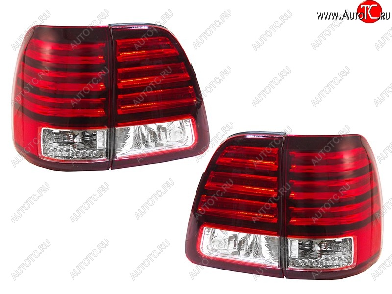 15 699 р. Комплект задних фонарей (диодные) SPORT TYPE SAT Toyota Land Cruiser 100 дорестайлинг (1998-2002)  с доставкой в г. Керчь