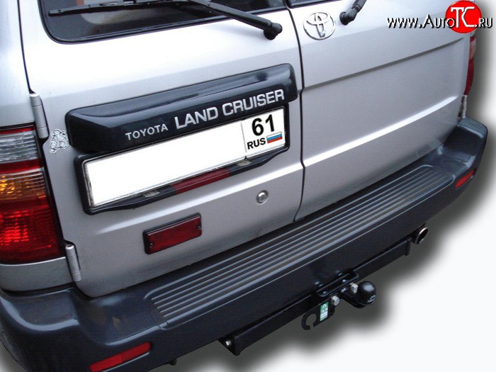 9 799 р. Фаркоп Лидер Плюс  Toyota Land Cruiser  J105 (1998-2007) (Без электропакета)  с доставкой в г. Керчь