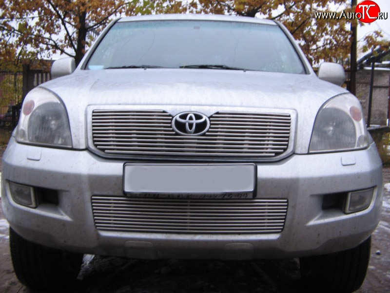 4 399 р. Декоративная вставка воздухозаборника Berkut Toyota Land Cruiser Prado J120 (2002-2009)  с доставкой в г. Керчь