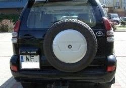 10 349 р. Спойлер CT v1 Toyota Land Cruiser Prado J120 (2002-2009) (Неокрашенный)  с доставкой в г. Керчь. Увеличить фотографию 2