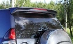 6 399 р. Спойлер CT v2 Toyota Land Cruiser Prado J120 (2002-2009) (Неокрашенный)  с доставкой в г. Керчь. Увеличить фотографию 2