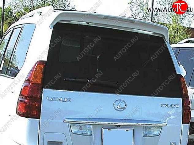 6 399 р. Спойлер CT v2 Toyota Land Cruiser Prado J120 (2002-2009) (Неокрашенный)  с доставкой в г. Керчь