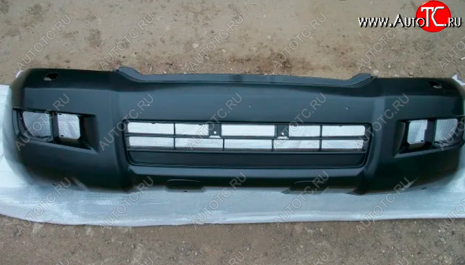 32 999 р. Передний бампер TOYOTA  Toyota Land Cruiser Prado  J120 (2002-2009) (Неокрашенный)  с доставкой в г. Керчь