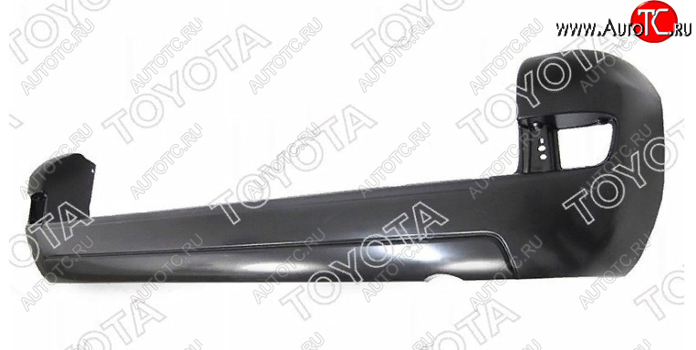 24 599 р. Задний бампер TOYOTA  Toyota Land Cruiser Prado  J120 (2002-2009) (неокрашенный)  с доставкой в г. Керчь