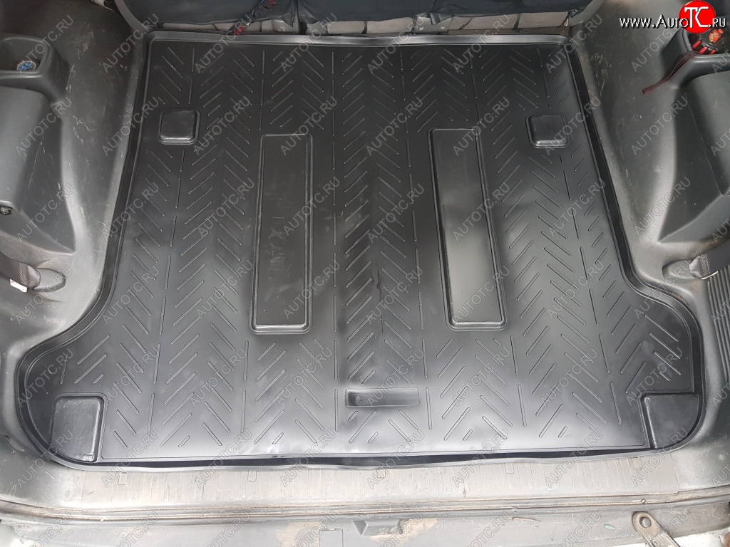 1 599 р. Коврик в багажник Aileron (7 мест) Toyota Land Cruiser Prado J120 (2002-2009)  с доставкой в г. Керчь