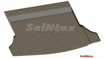 Коврик в багажник SeiNtex (полимерный) Toyota Land Cruiser Prado  J120 (2002-2009) (Цвет: черный)