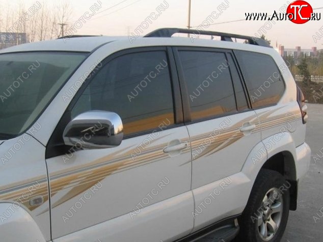 9 199 р. Рейлинги CT Toyota Land Cruiser Prado J120 (2002-2009)  с доставкой в г. Керчь